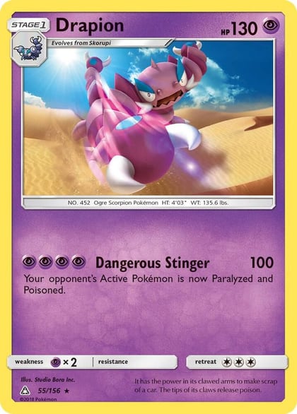 Drapion, SM - Ultra Prism 55/156