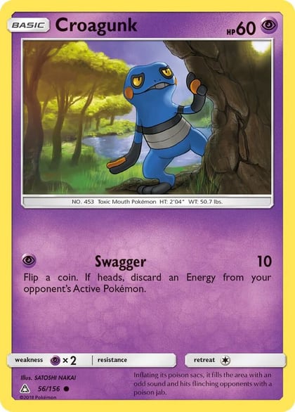 Croagunk, SM - Ultra Prism 56/156