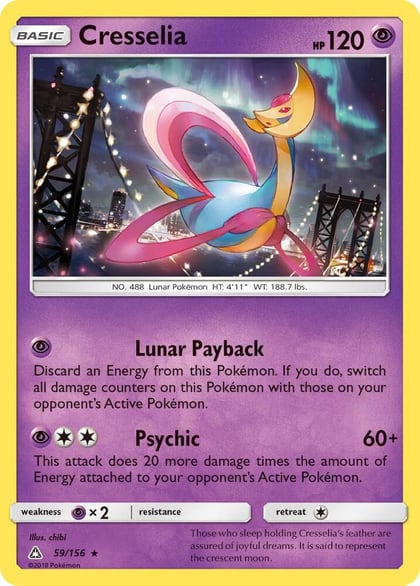Cresselia, SM - Ultra Prism 59/156
