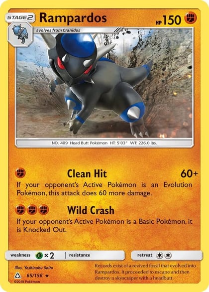 Rampardos, SM - Ultra Prism 65/156