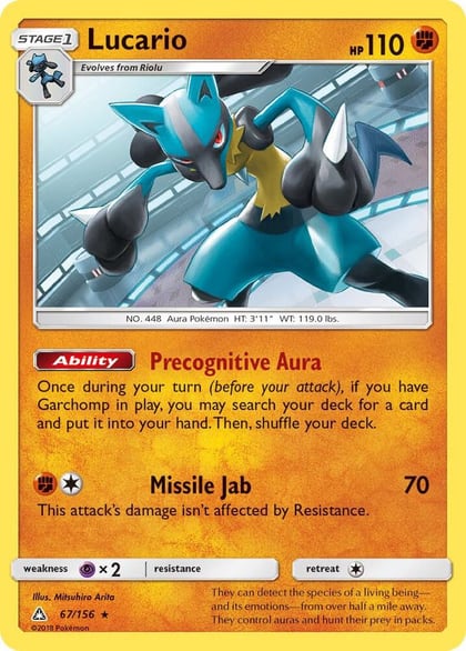 Lucario, SM - Ultra Prism 67/156
