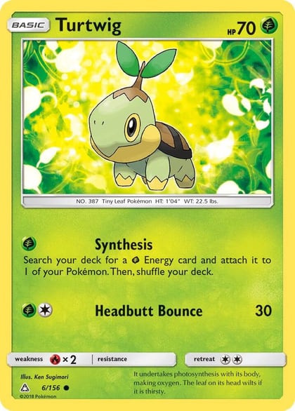Turtwig (6), SM - Ultra Prism 6/156