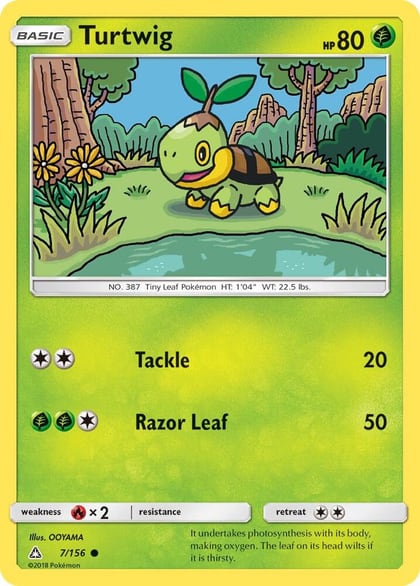 Turtwig (7), SM - Ultra Prism 7/156