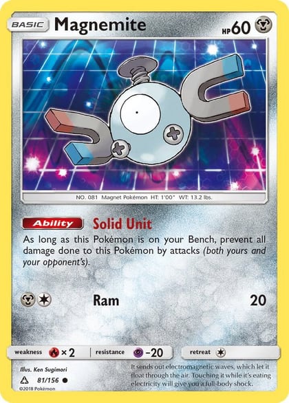 Magnemite (81), SM - Ultra Prism 81/156