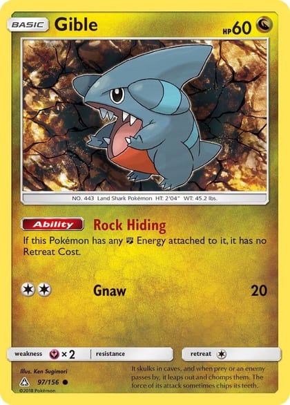 Gible (97), SM - Ultra Prism 97/156