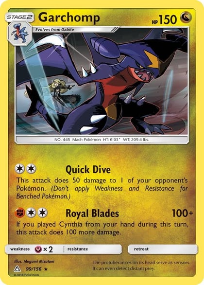 Garchomp, SM - Ultra Prism 99/156