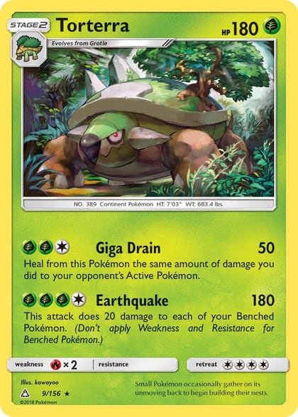 Torterra, SM - Ultra Prism 9/156