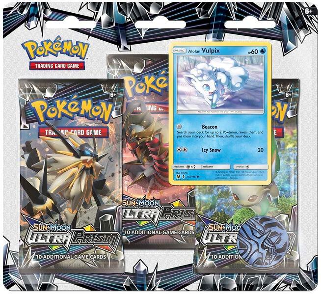 Ultra Prism 3 Pack Blister [Alolan Vulpix], SM - Ultra Prism P162037