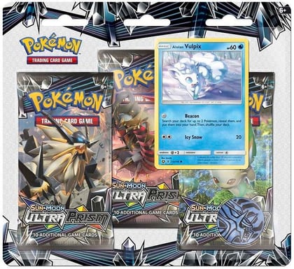 Ultra Prism 3 Pack Blister [Alolan Vulpix], SM - Ultra Prism P162037