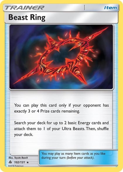 Beast Ring, SM - Forbidden Light 102/131