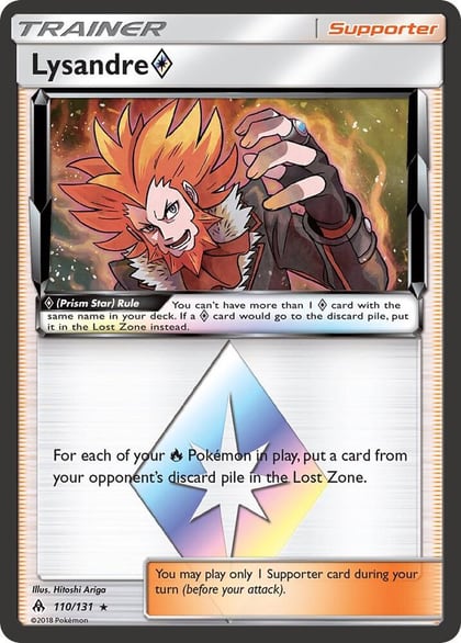 Lysandre Prism Star, SM - Forbidden Light 110/131