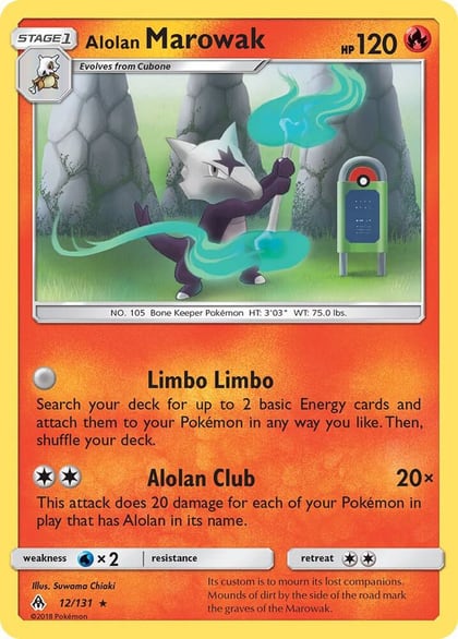 Alolan Marowak, SM - Forbidden Light 12/131