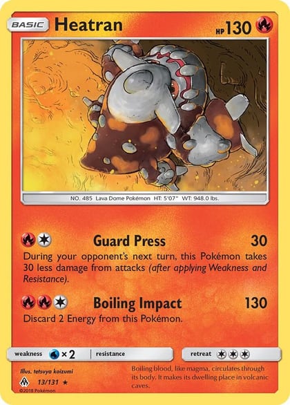 Heatran, SM - Forbidden Light 13/131