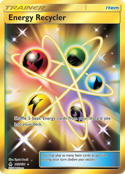 Energy Recycler (Secret), SM - Forbidden Light 143/131