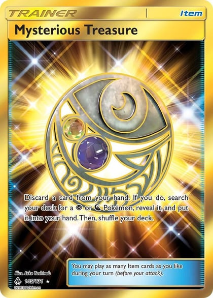 Mysterious Treasure (Secret), SM - Forbidden Light 145/131