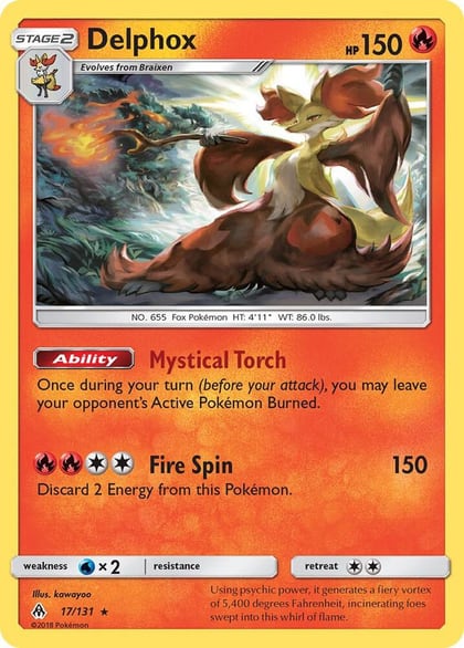 Delphox, SM - Forbidden Light 17/131