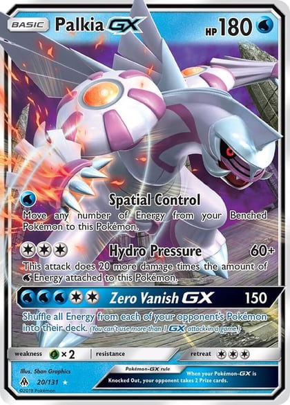 Palkia GX, SM - Forbidden Light 20/131