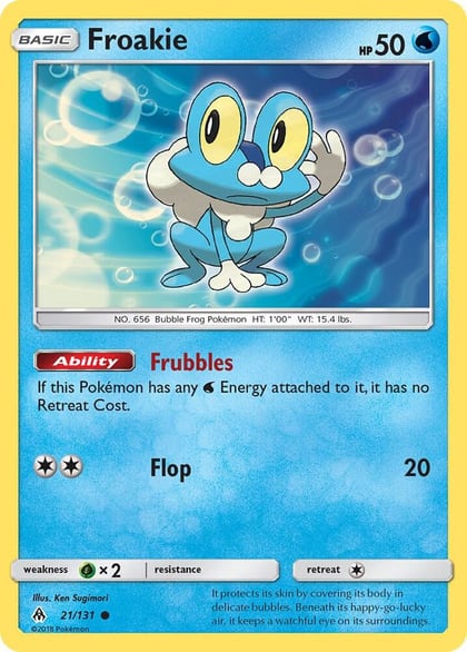 Froakie (21), SM - Forbidden Light 21/131
