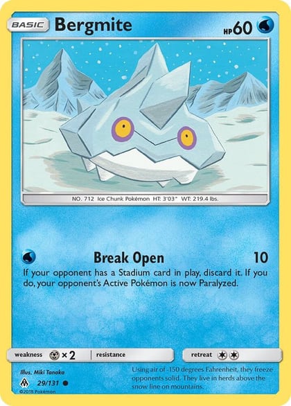 Bergmite, SM - Forbidden Light 29/131