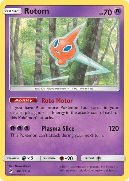 Rotom, SM - Forbidden Light 40/131