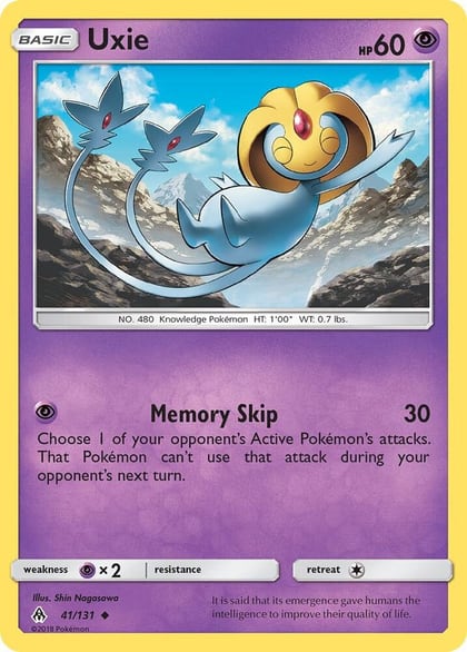 Uxie, SM - Forbidden Light 41/131