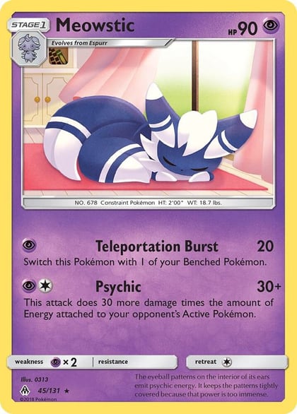 Meowstic, SM - Forbidden Light 45/131