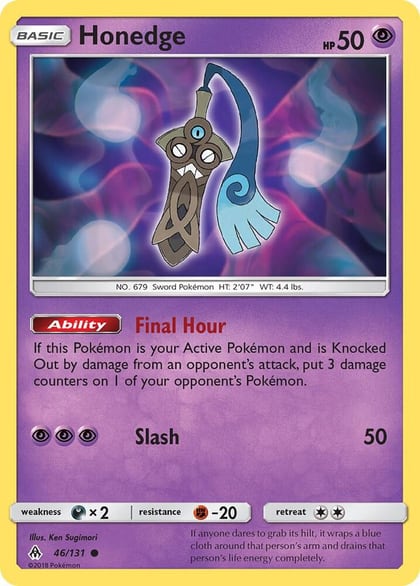 Honedge (46), SM - Forbidden Light 46/131