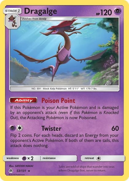 Dragalge, SM - Forbidden Light 53/131