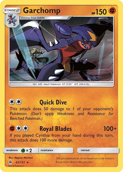 Garchomp, SM - Forbidden Light 62/131