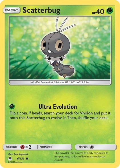 Scatterbug (6), SM - Forbidden Light 6/131