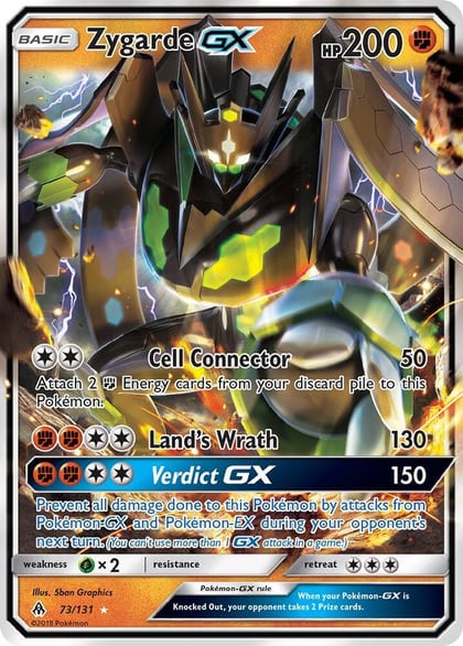 Zygarde GX, SM - Forbidden Light 73/131