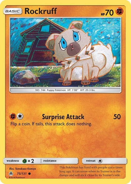 Rockruff, SM - Forbidden Light 75/131