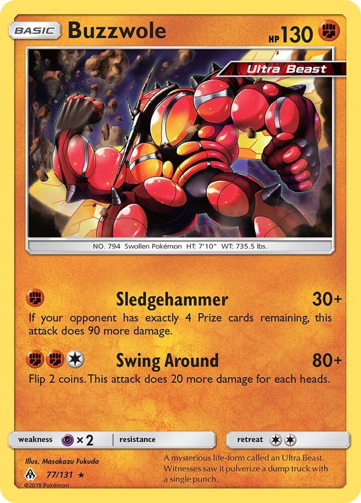 Buzzwole, SM - Forbidden Light 77/131