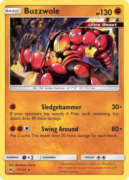 Buzzwole, SM - Forbidden Light 77/131