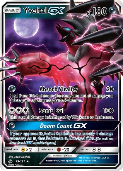 Yveltal GX, SM - Forbidden Light 79/131