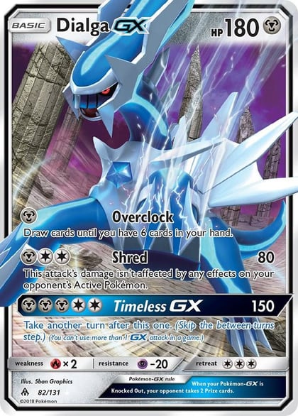 Dialga GX, SM - Forbidden Light 82/131