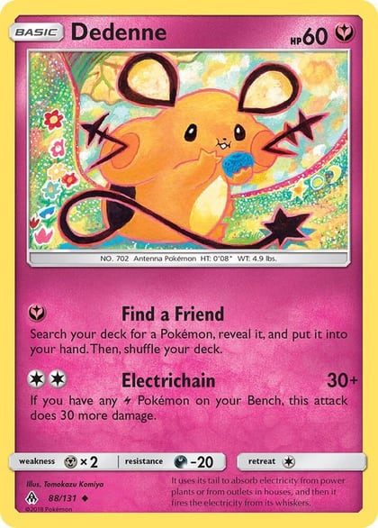 Dedenne, SM - Forbidden Light 88/131