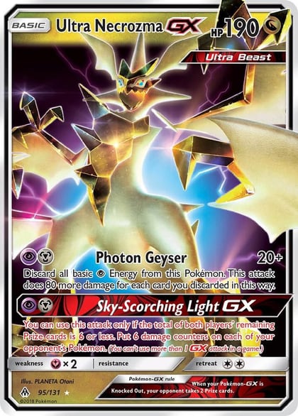 Ultra Necrozma GX, SM - Forbidden Light 95/131