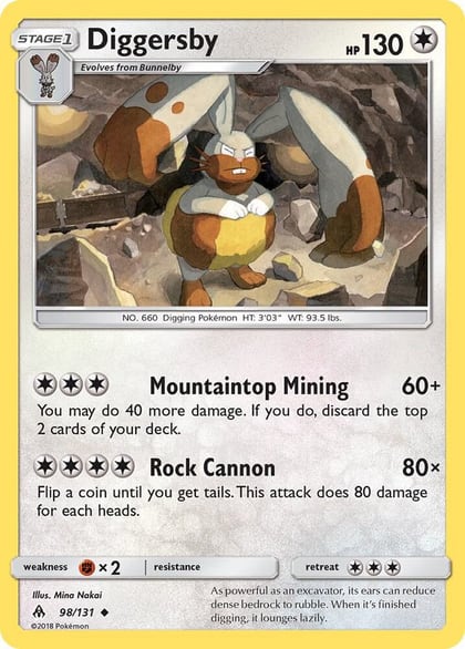 Diggersby, SM - Forbidden Light 98/131