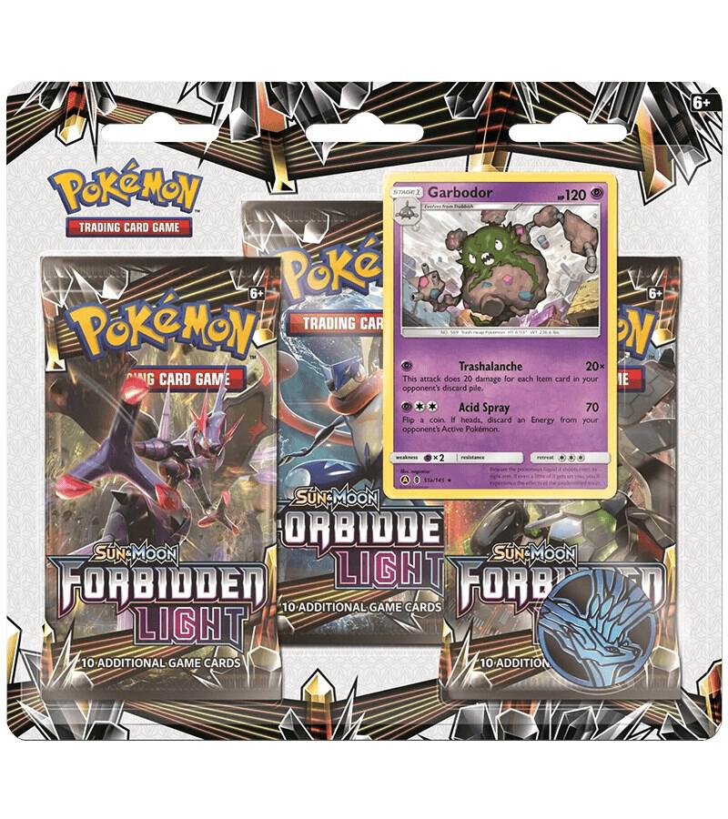 Forbidden Light 3 Pack Blister [Garbodor], SM - Forbidden Light P164298