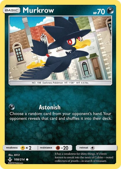 Murkrow, SM - Unbroken Bonds 108/214