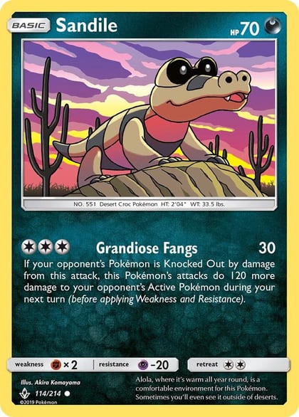 Sandile (114), SM - Unbroken Bonds 114/214
