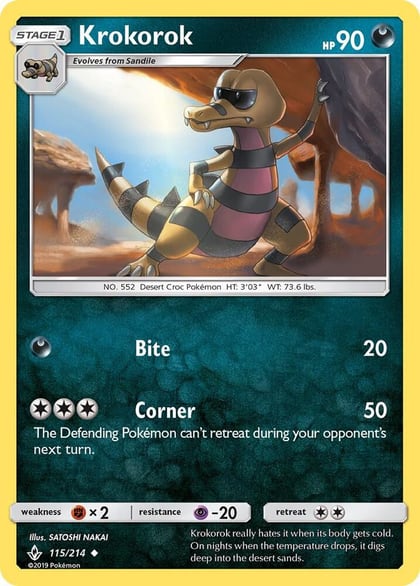 Krokorok, SM - Unbroken Bonds 115/214