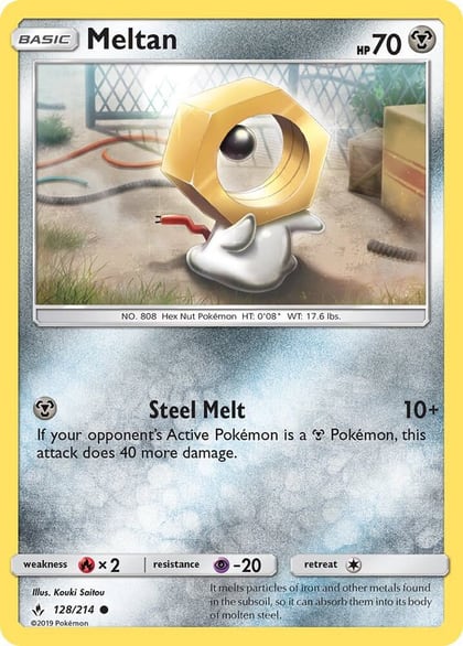 Meltan, SM - Unbroken Bonds 128/214