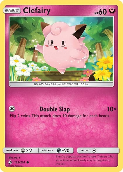 Clefairy, SM - Unbroken Bonds 132/214