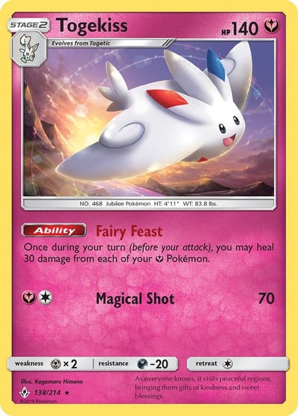 Togekiss, SM - Unbroken Bonds 138/214