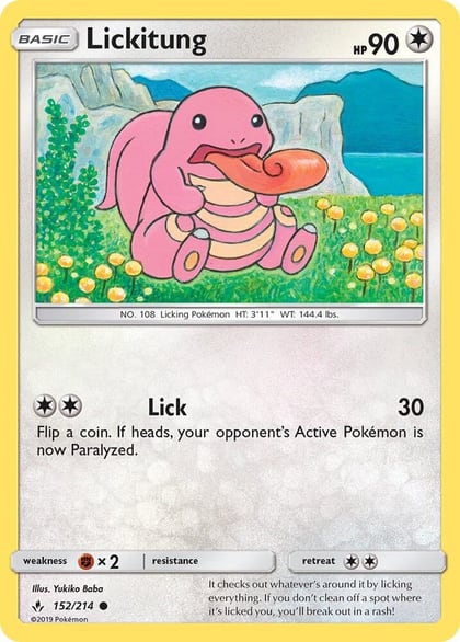 Lickitung, SM - Unbroken Bonds 152/214