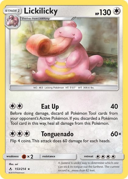 Lickilicky, SM - Unbroken Bonds 153/214