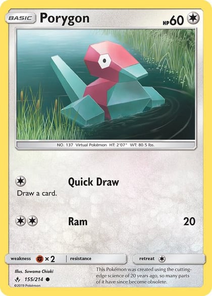 Porygon (155), SM - Unbroken Bonds 155/214