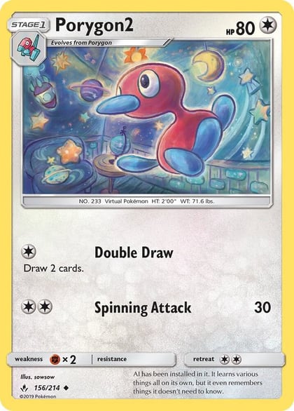 Porygon2, SM - Unbroken Bonds 156/214
